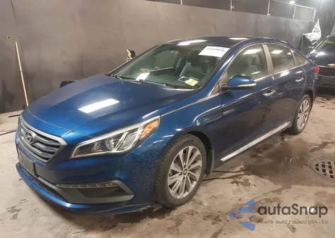 2016 Hyundai Sonata Sport from USA, damaged, VIN 5NPE34AF0GH414383